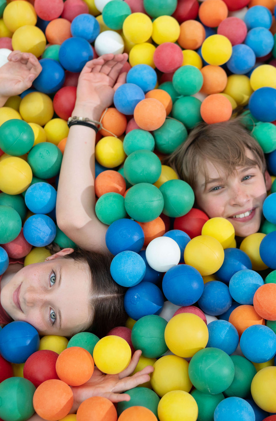 Europe's largest ball pool in northern Germany