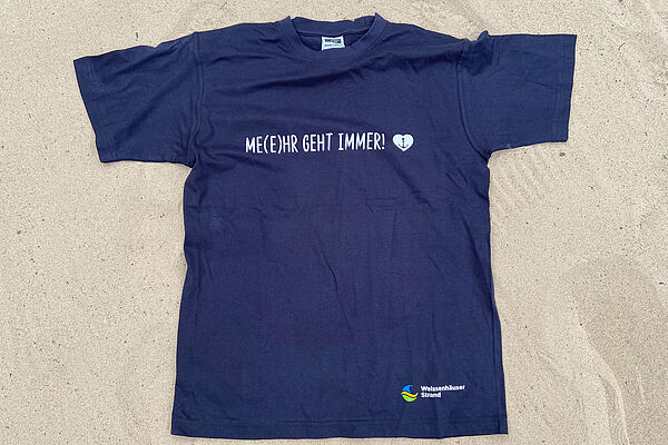 Weissenhäuser Strand Online-Shop Hops-Shop WHS-T-Shirt "Meer geht immer"