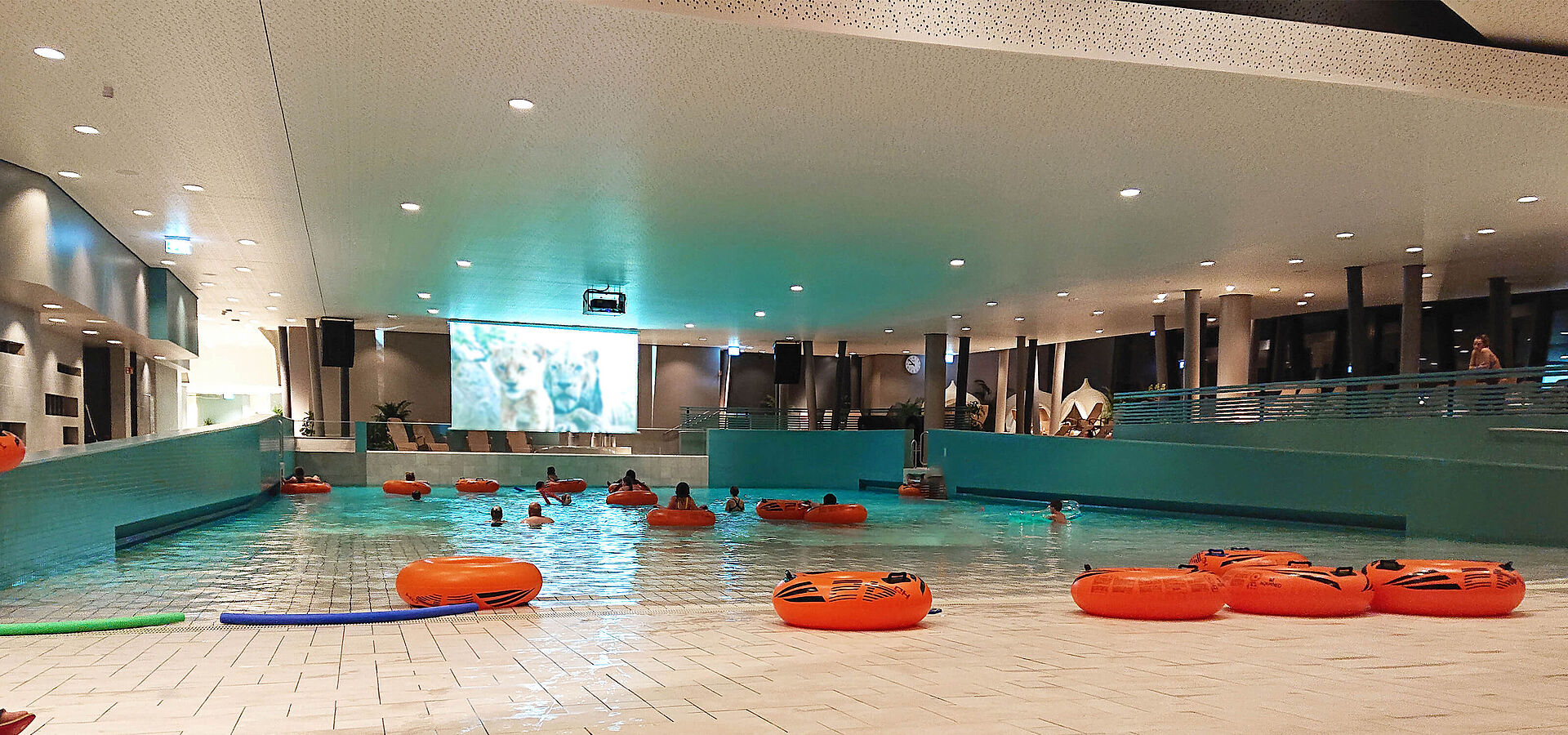 Weissenhäuser Strand Events an der Ostsee: Kinoabend im Subtropischen Badeparadies (Schwimmbad Kino) 