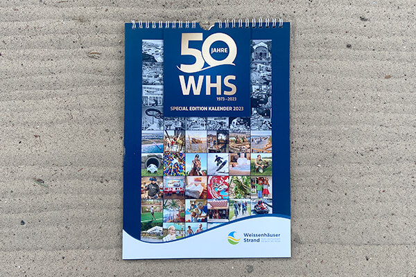 Weissenhäuser Strand Hops-Shop: Kalender 50 Jahre WHS